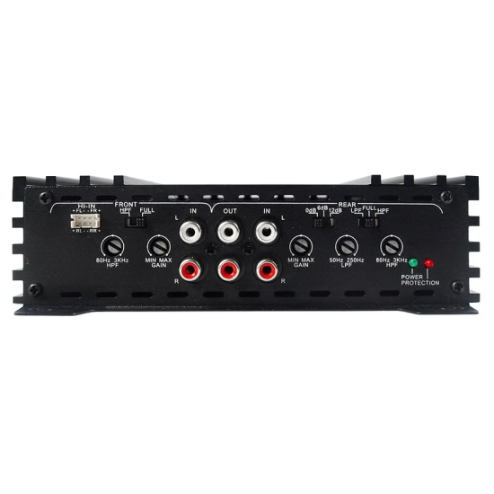 ZAPCO ST-4B 4-kanałowy wzmacniacz klasy AB 4Ω: 4 x 65 W RMS